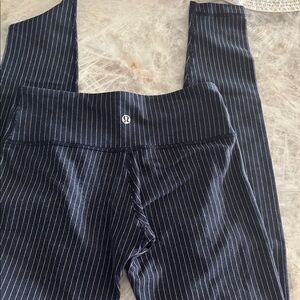 Lululemon Pin Stripes Leggings
